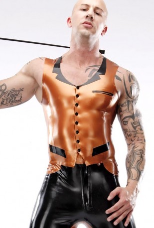 Dandy Boy Latex Vest