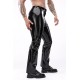 Jeans-cut Latex Trousers