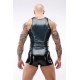 Singlet Latex Oberteil Trägershirt