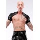 Herren Latex Bolero