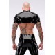 Herren Latex Bolero