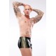 Side Panel Latex Shorts