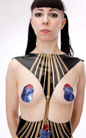 Heilige Skarabäus Latex Pasties