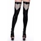 Morgana Zehenlose Latex Stockings