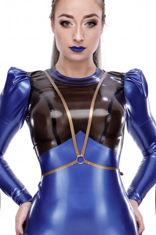 Desdemona Latex Harness