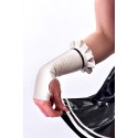 Dienstmädchen Latex Armstulpen