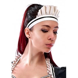 French Maid Latex Bonnet