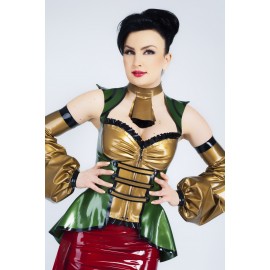 Piratess Latex Jacke