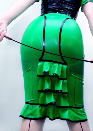 Sinteque Latex Skirt