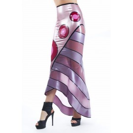 Miss Blossom Latex Skirt