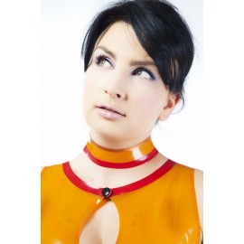 Fiery Fox Latex Collar