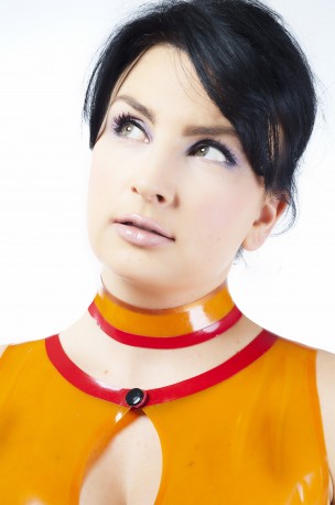 Fiery Fox Latex Collar