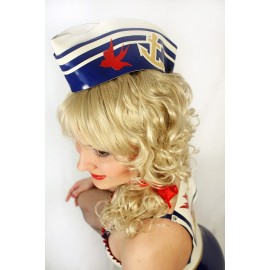 PinUp Sailor Latex Cap