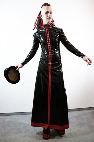 Dark Priest Latex Herrenrock