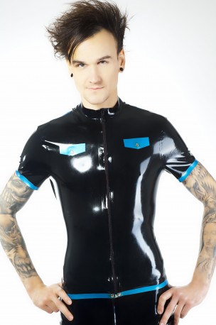 Mr. Officer Latex Shirt