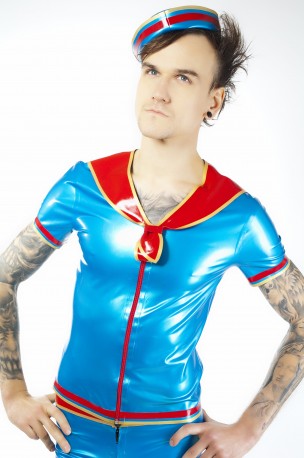 Sailor Latex Shirt