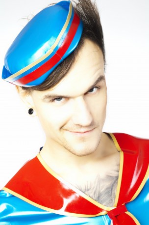 Sailor Latex Cap