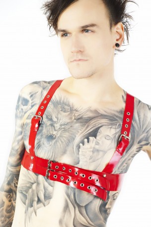 Latex Space Harness Braces