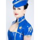 On Duty Latex Uniform Dress