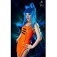 Fire Dragon Latex Dress