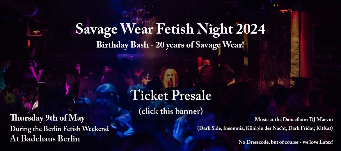 Savage Wear Fetish Night 2024