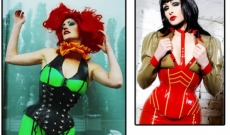 Excellent latex corsets in highest quality